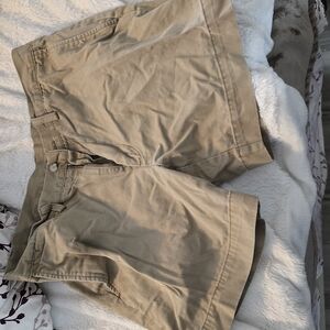 Polo by Ralph Lauren Tan Flat Front Shorts